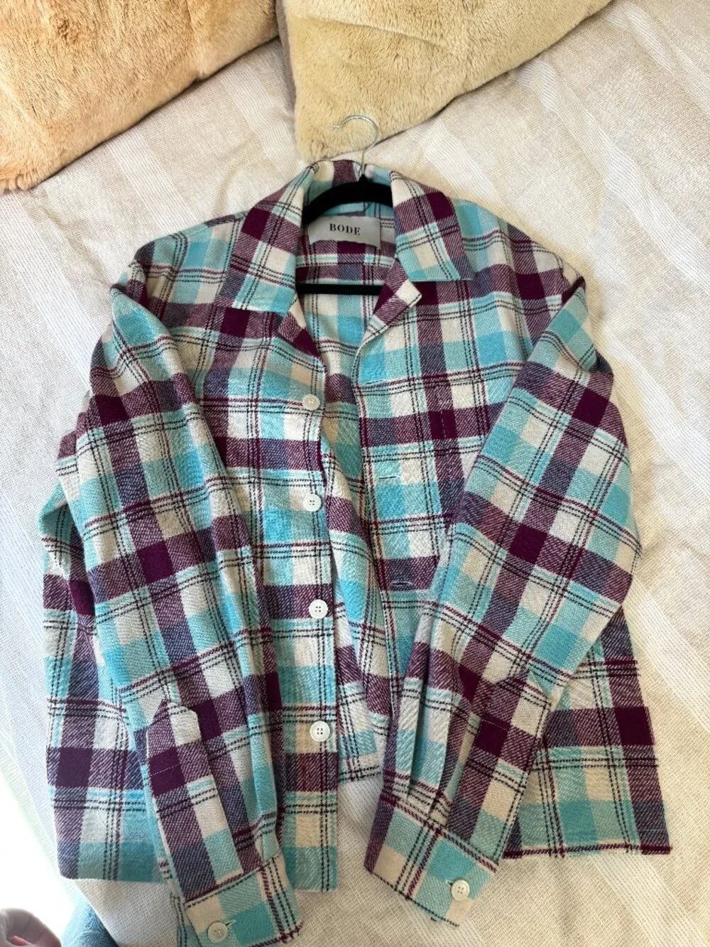 Bode Flannel Shirt - Picture 1 of 2